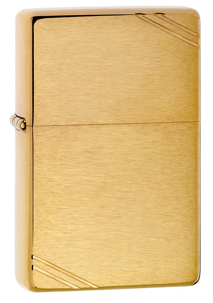 Vintage Windproof Lighter with Slashes | Zippo