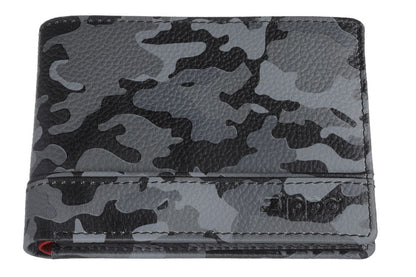 Tri-Fold Wallet Camo Grey