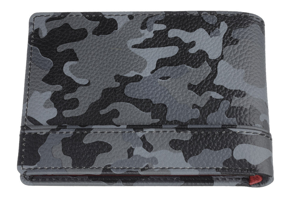 Tri-Fold Wallet Camo Grey