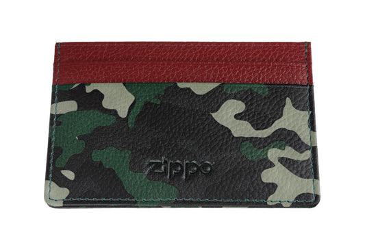 Credit Card Holder Camo Green