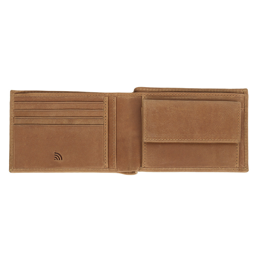 Wallet with coin case