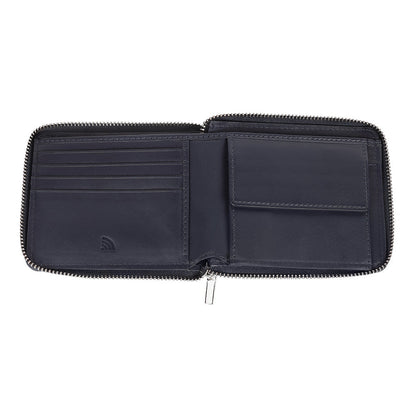 Zip-Around Wallet with removable card holder