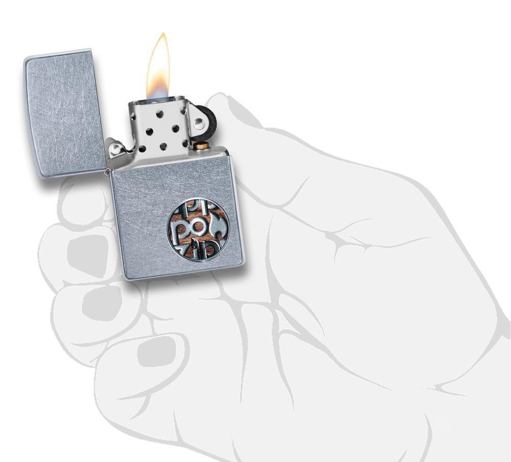 Zippo Button Logo