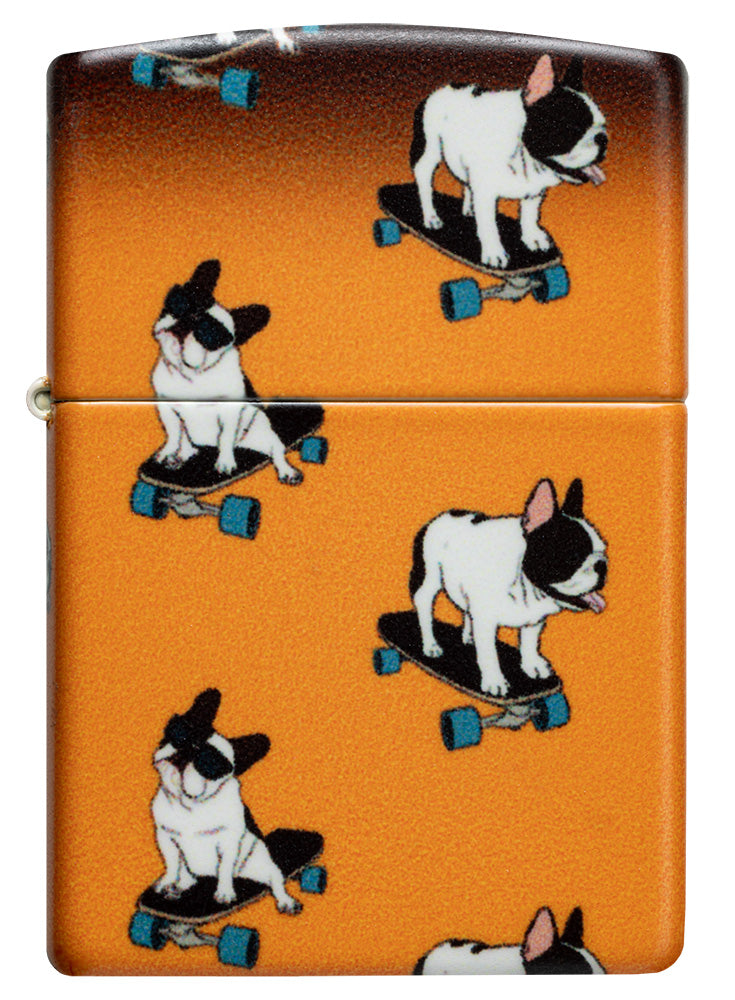 Skateboarding Bulldogs Design