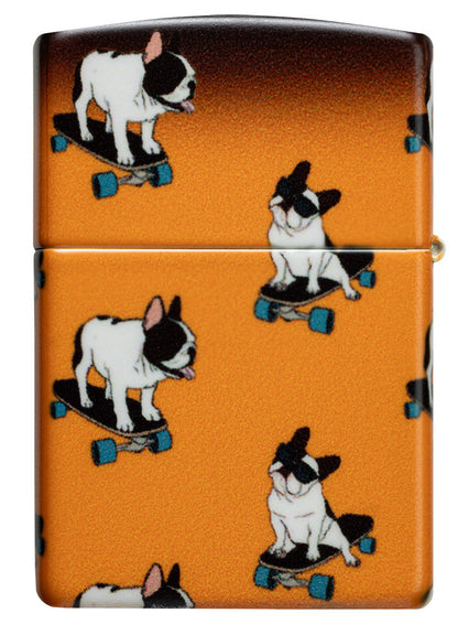 Skateboarding Bulldogs Design