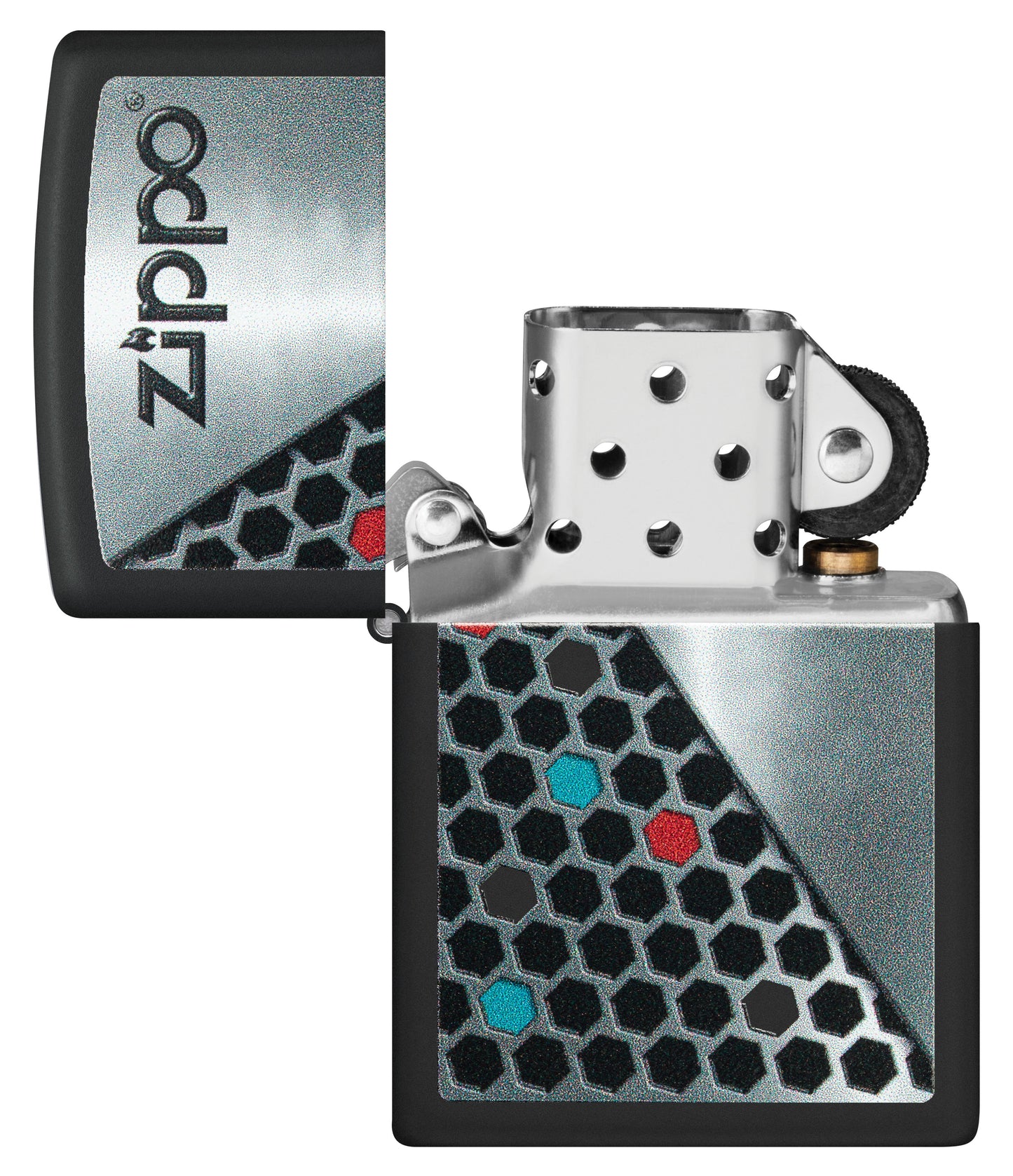 Zippo Hexagon Design