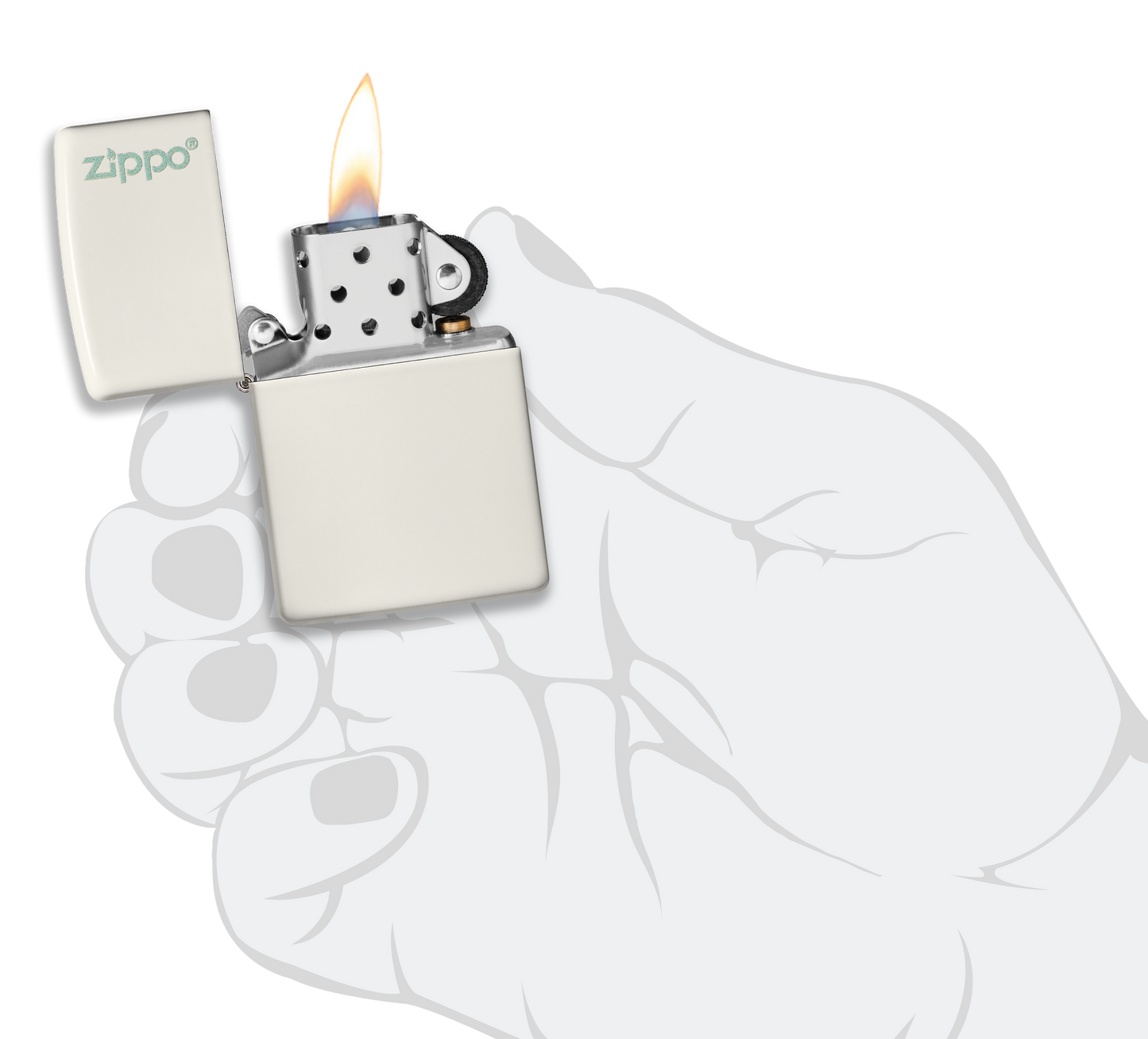 Glow In Dark Zippo Logo