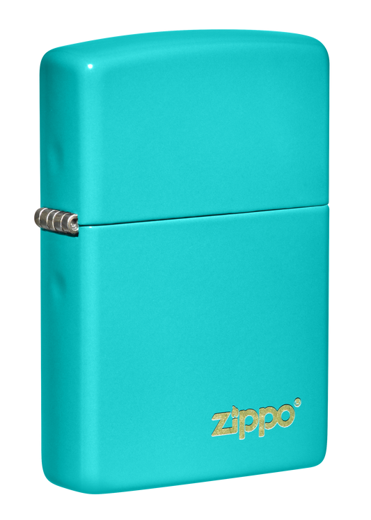 Flat Turquoise with logo