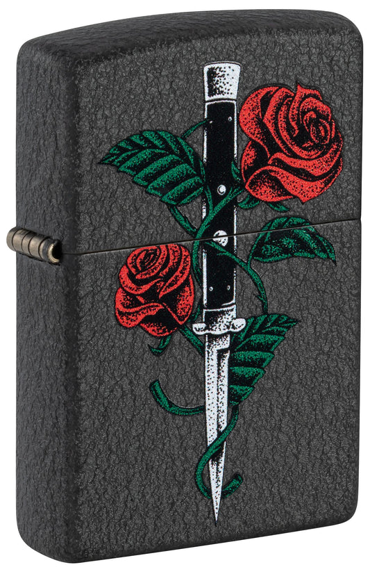 Rose Dagger Tattoo Design