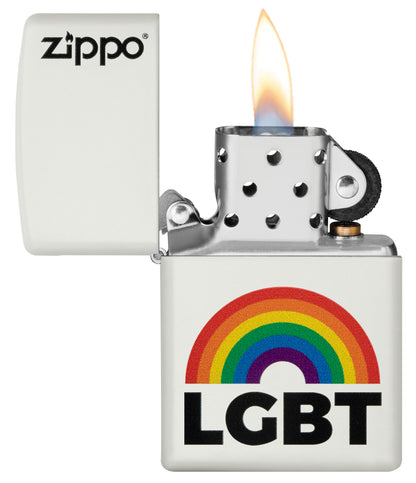 Zippo Rainbow Design