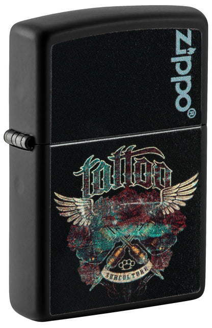 Zippo Tattoo Design