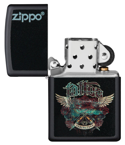 Zippo Tattoo Design