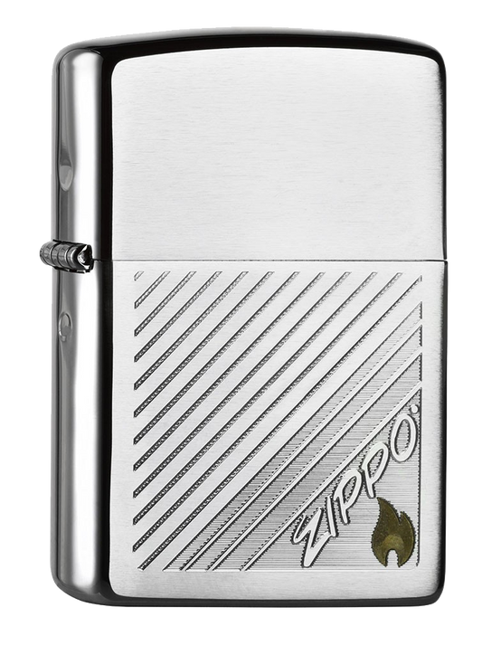 Zippo Laser Two tone