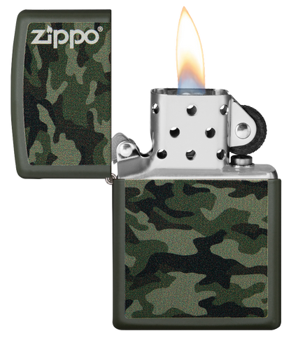 Camo and Zippo Design