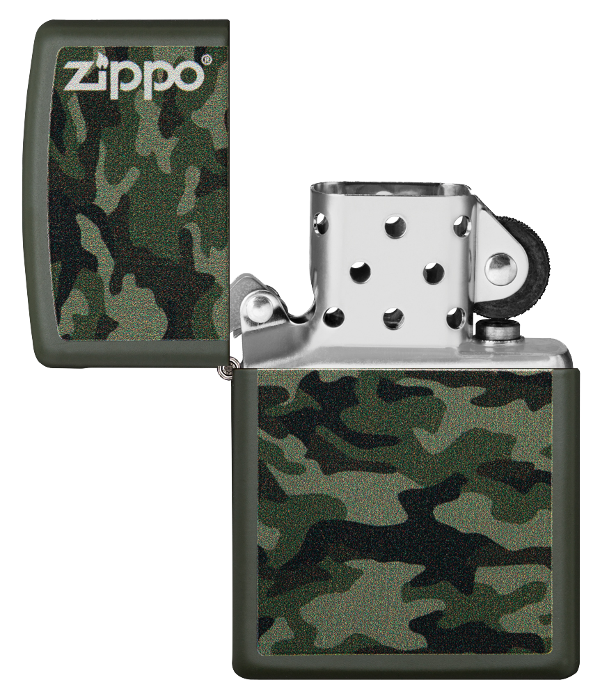 Camo and Zippo Design