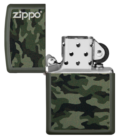 Camo and Zippo Design