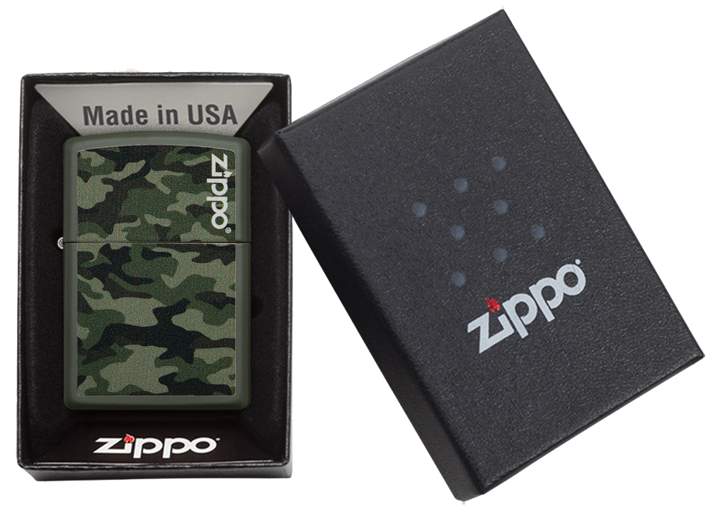 Camo and Zippo Design