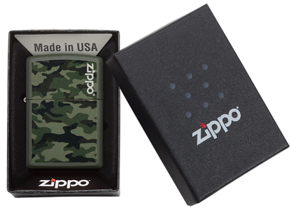 Camo and Zippo Design