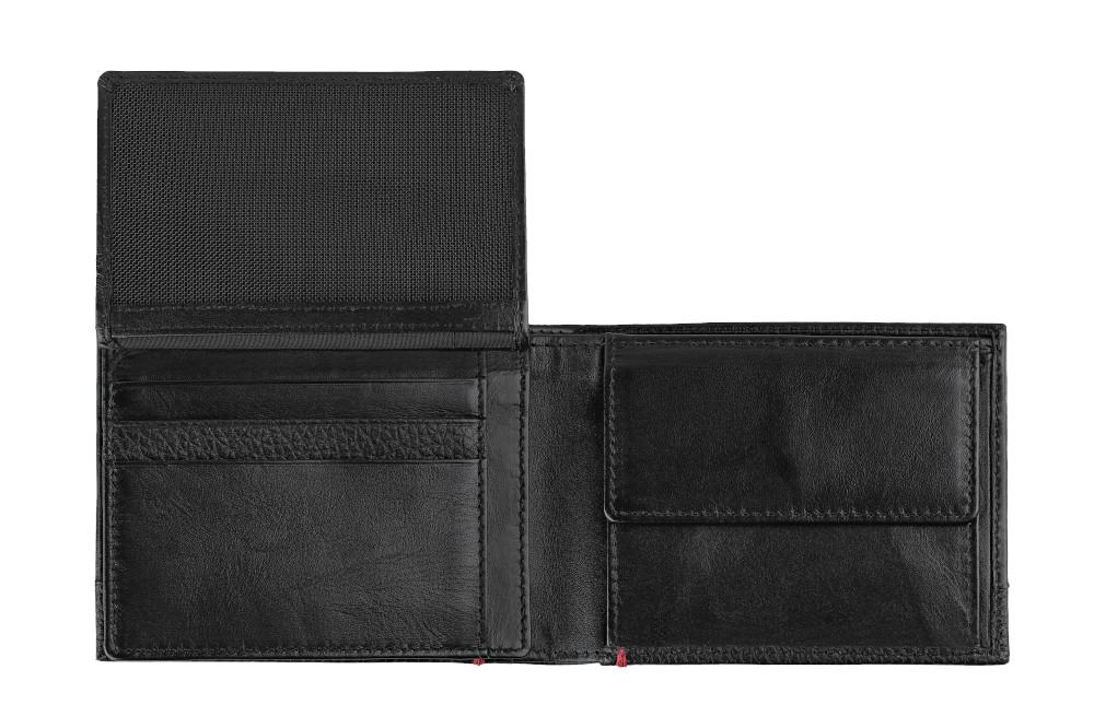 Bi-Fold Wallet with Coin Pocket