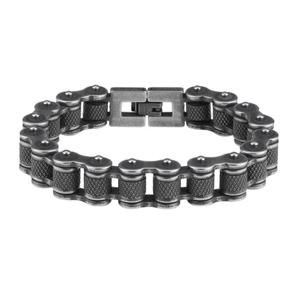 Bike Chain Style Bracelet Stainless Steel