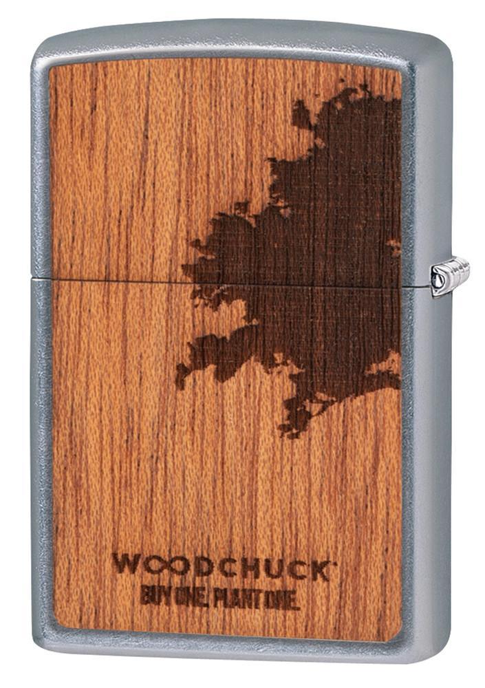 WOODCHUCK USA Lighter & Bottle Opener Gift Set