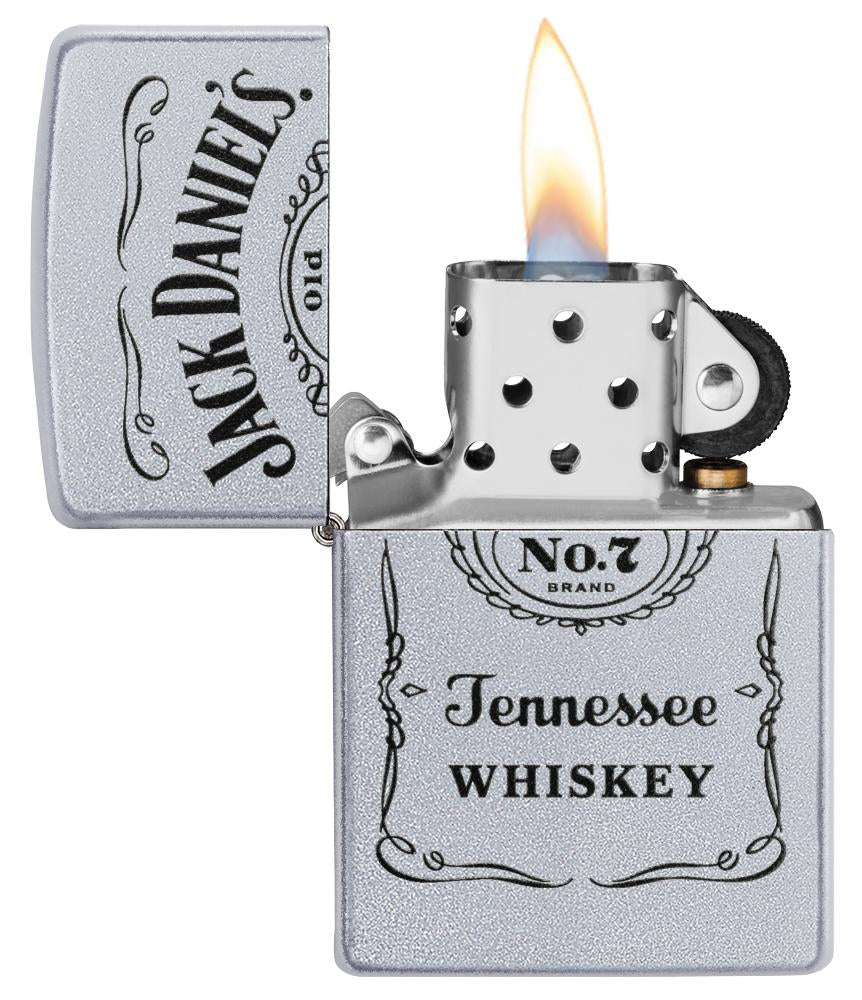 Jack Daniel's Flask & Lighter Gift Set