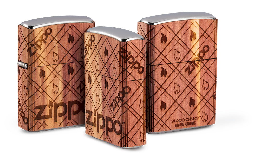 WOODCHUCK USA Zippo Cedar Wrap