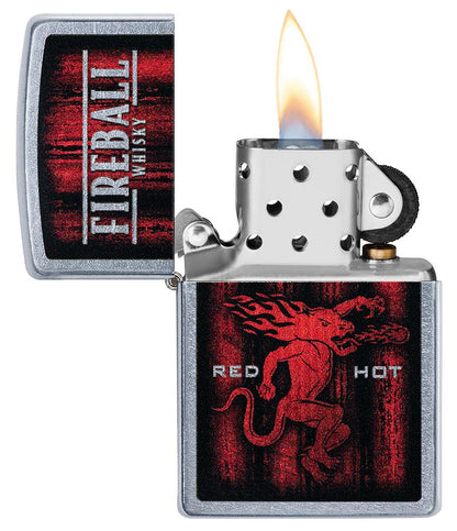 Fireball® Shot Glass & Lighter Gift Set