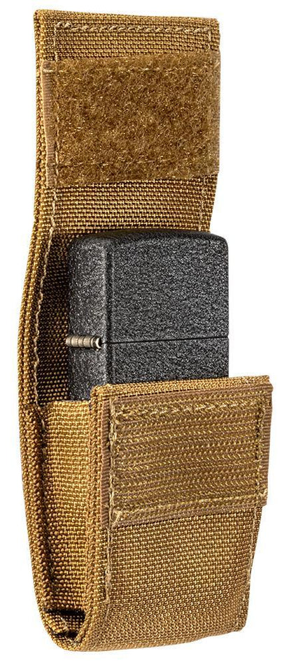 Tactical Pouch and Black Crackle™ Windproof Lighter Gift Set