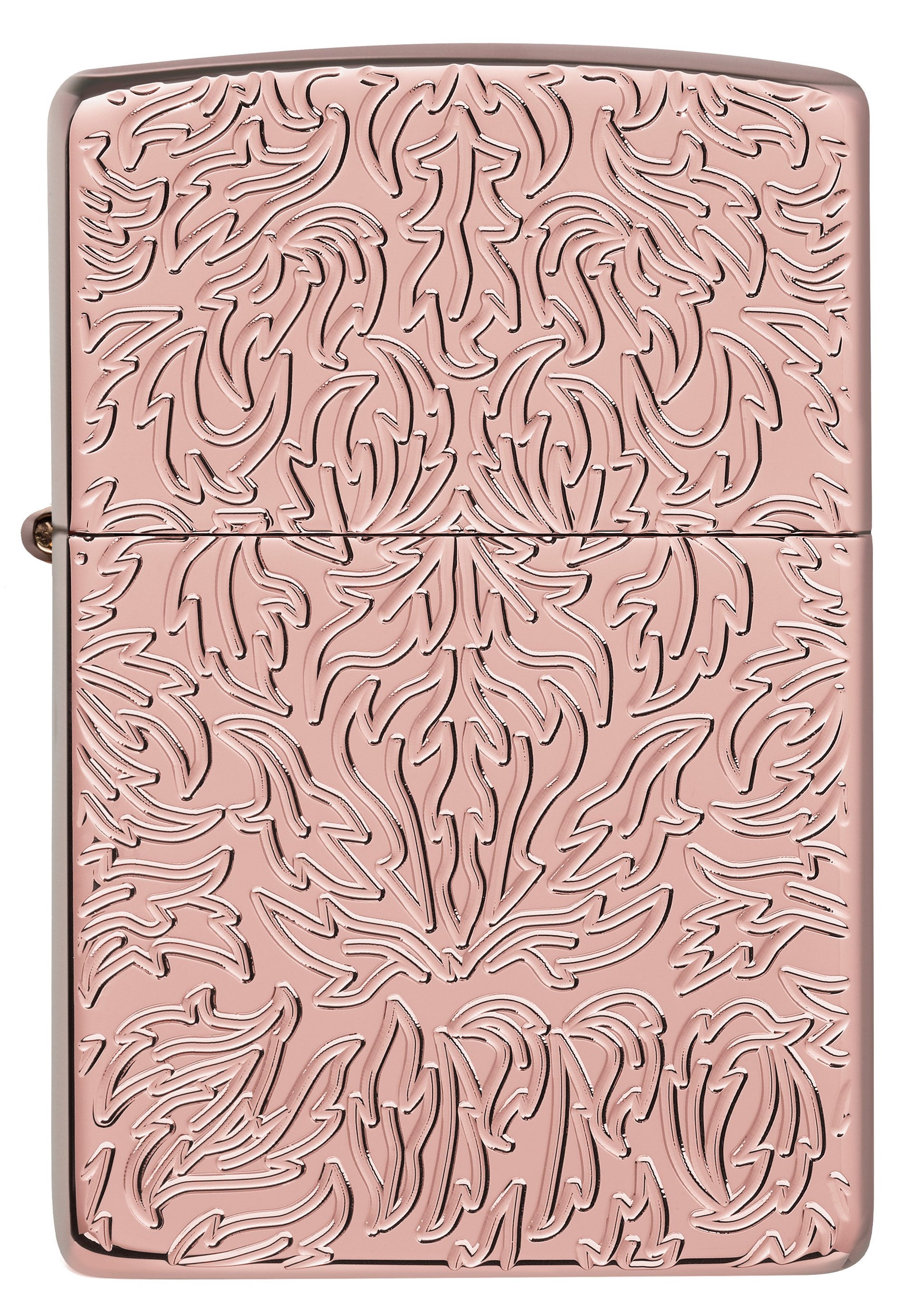 Armor® Carved Rose Gold Windproof Lighter