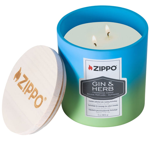 Zippo Odor-Masking Candle Gin Herb