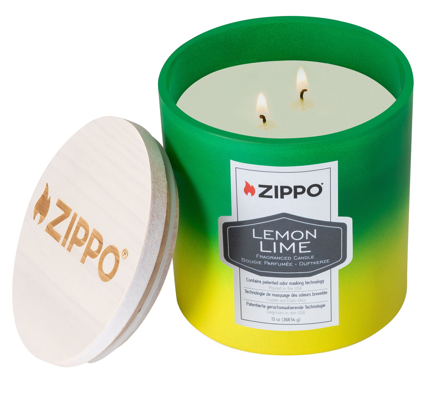 Zippo Odor-Masking Candle Lemon Lime