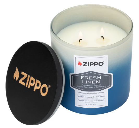 Zippo Odor-Masking Candle Fresh Linen